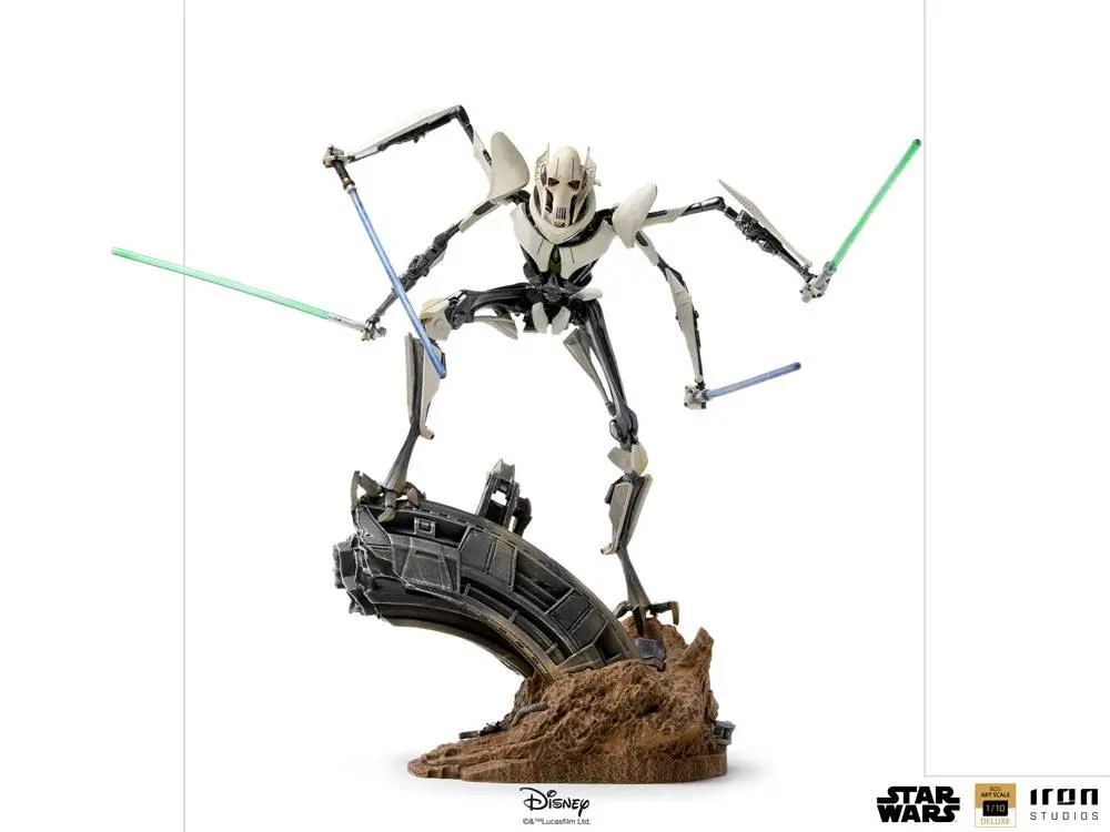 Star Wars Deluxe BDS Art Scale 1/10 General Grievous szobor figura 33 cm termékfotó