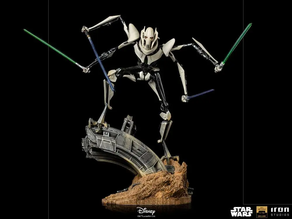 Star Wars Deluxe BDS Art Scale 1/10 General Grievous szobor figura 33 cm termékfotó