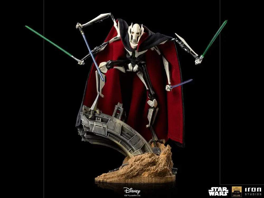 Star Wars Deluxe BDS Art Scale 1/10 General Grievous szobor figura 33 cm termékfotó