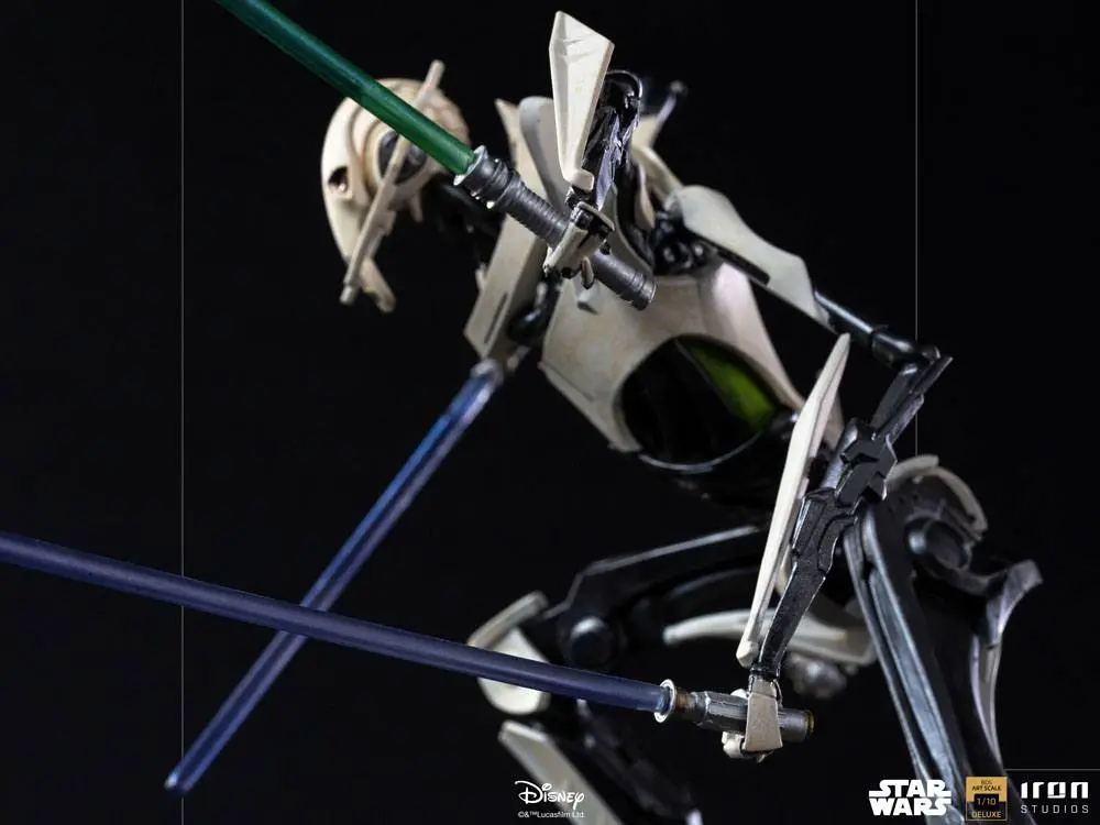 Star Wars Deluxe BDS Art Scale 1/10 General Grievous szobor figura 33 cm termékfotó