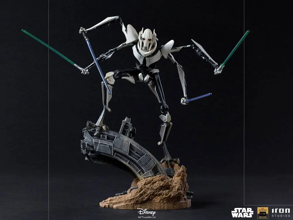 Star Wars Deluxe BDS Art Scale 1/10 General Grievous szobor figura 33 cm termékfotó