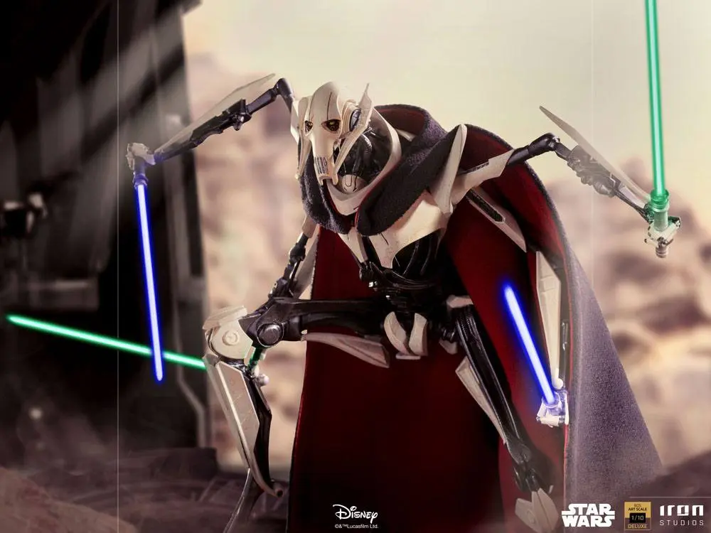 Star Wars Deluxe BDS Art Scale 1/10 General Grievous szobor figura 33 cm termékfotó