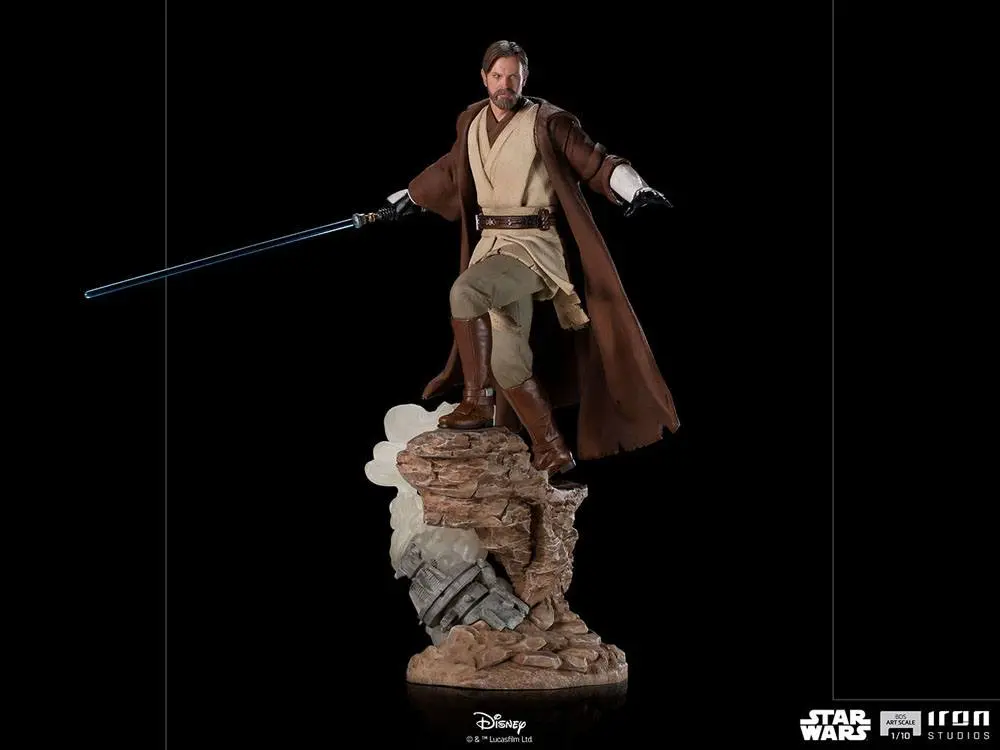 Star Wars Deluxe BDS Art Scale 1/10 Obi-Wan Kenobi szobor figura 28 cm termékfotó