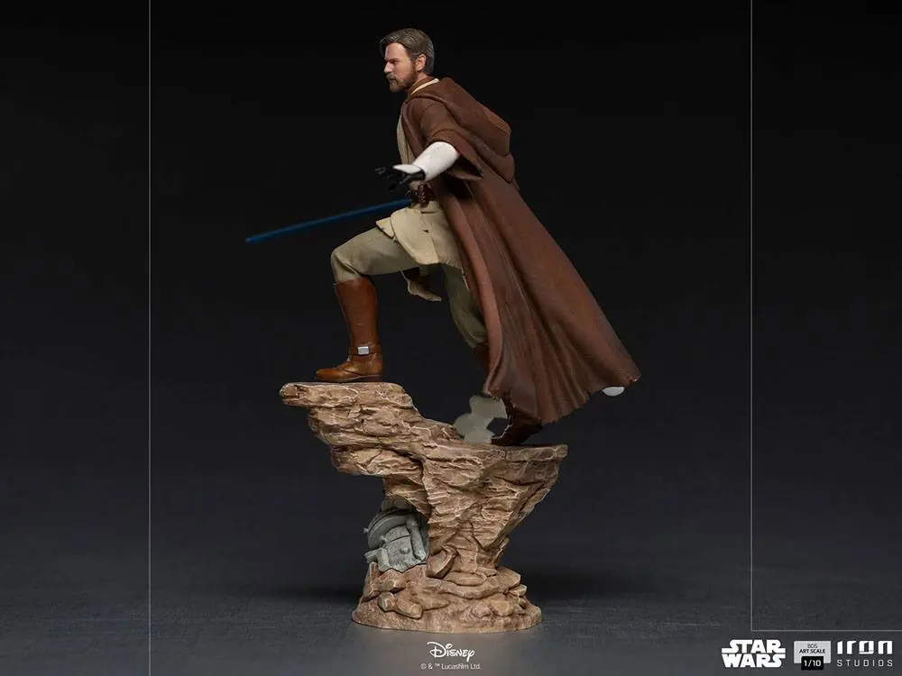 Star Wars Deluxe BDS Art Scale 1/10 Obi-Wan Kenobi szobor figura 28 cm termékfotó