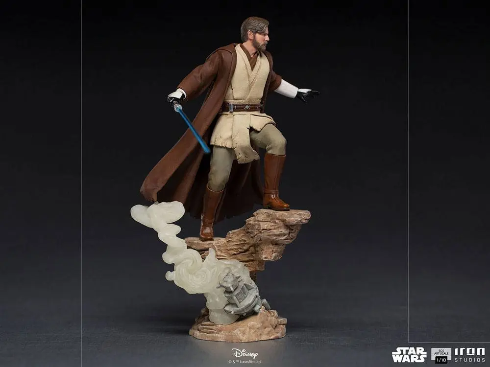 Star Wars Deluxe BDS Art Scale 1/10 Obi-Wan Kenobi szobor figura 28 cm termékfotó