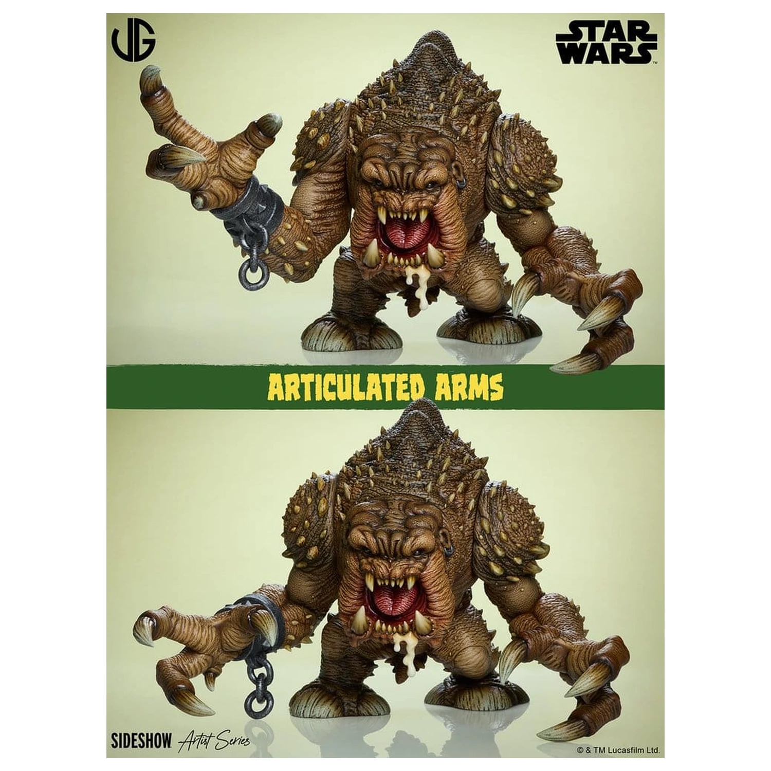 Star Wars Designer Collectible szobor figura Rancor 31 cm termékfotó