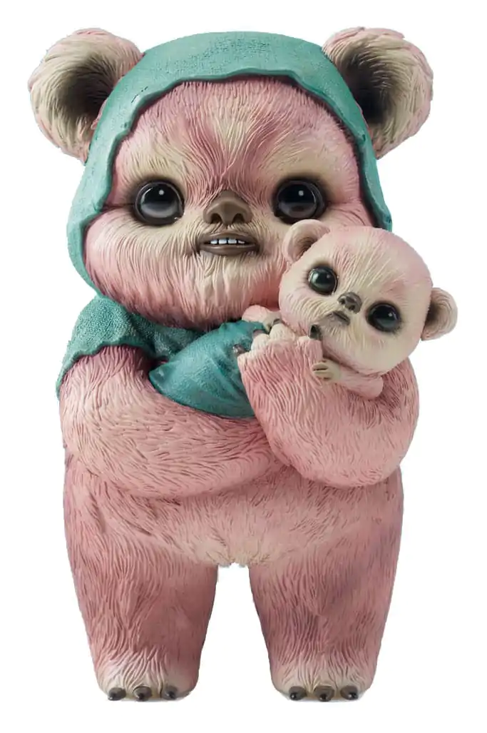 Star Wars Designer Statue Ewok by Mab Graves Pink Variant 18 cm termékfotó