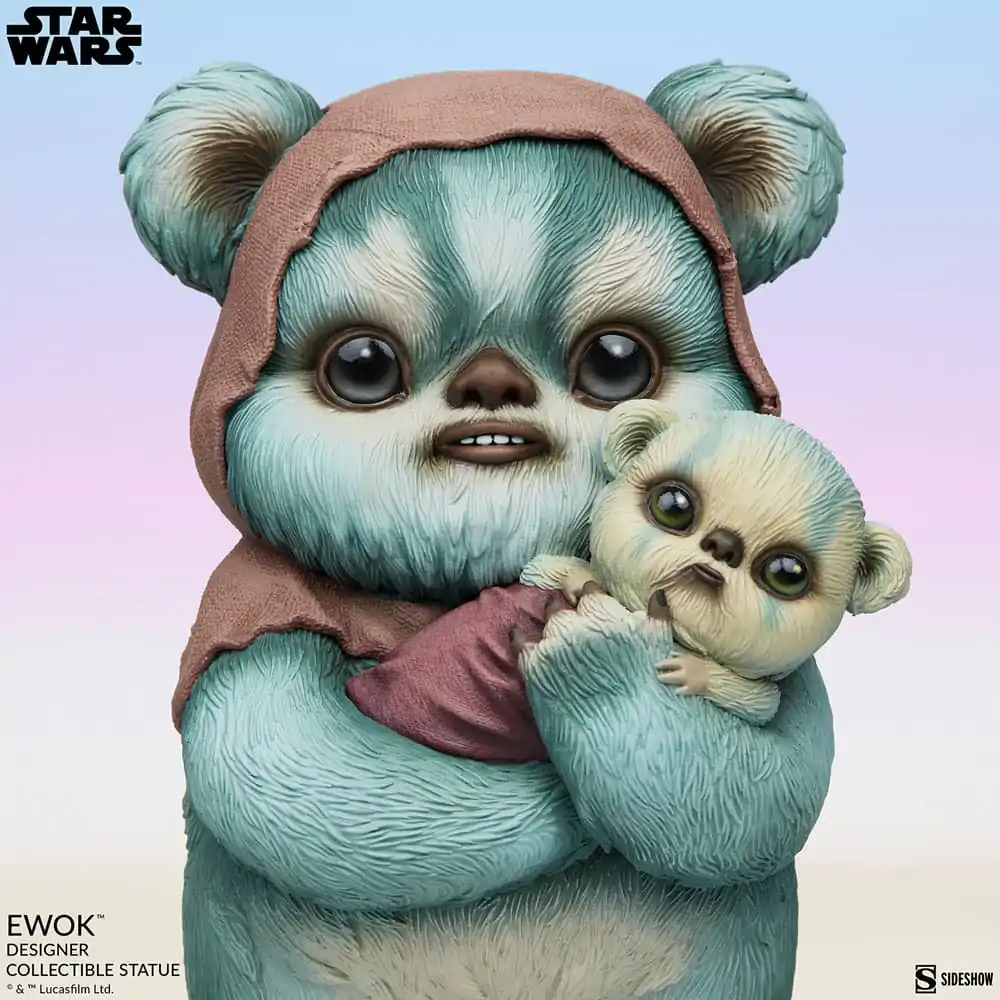 Star Wars Designer Ewok by Mab Graves szobor figura 18 cm termékfotó