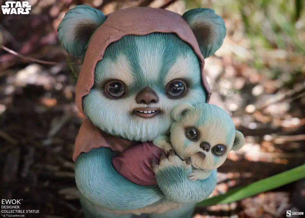 Star Wars Designer Ewok by Mab Graves szobor figura 18 cm termékfotó
