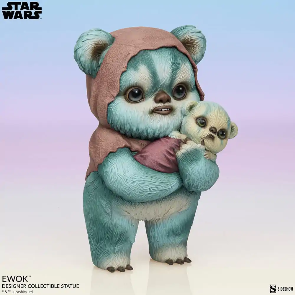 Star Wars Designer Ewok by Mab Graves szobor figura 18 cm termékfotó