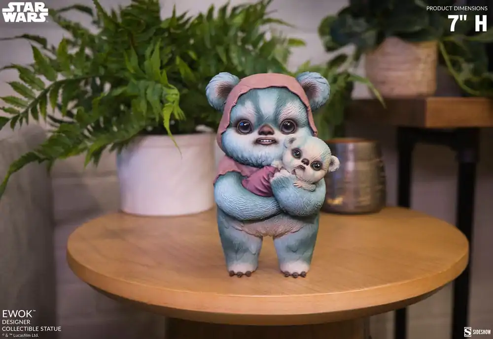 Star Wars Designer Ewok by Mab Graves szobor figura 18 cm termékfotó