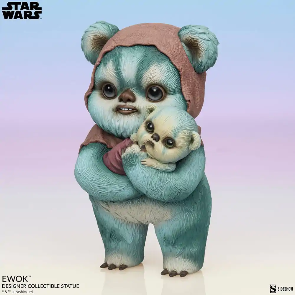 Star Wars Designer Ewok by Mab Graves szobor figura 18 cm termékfotó