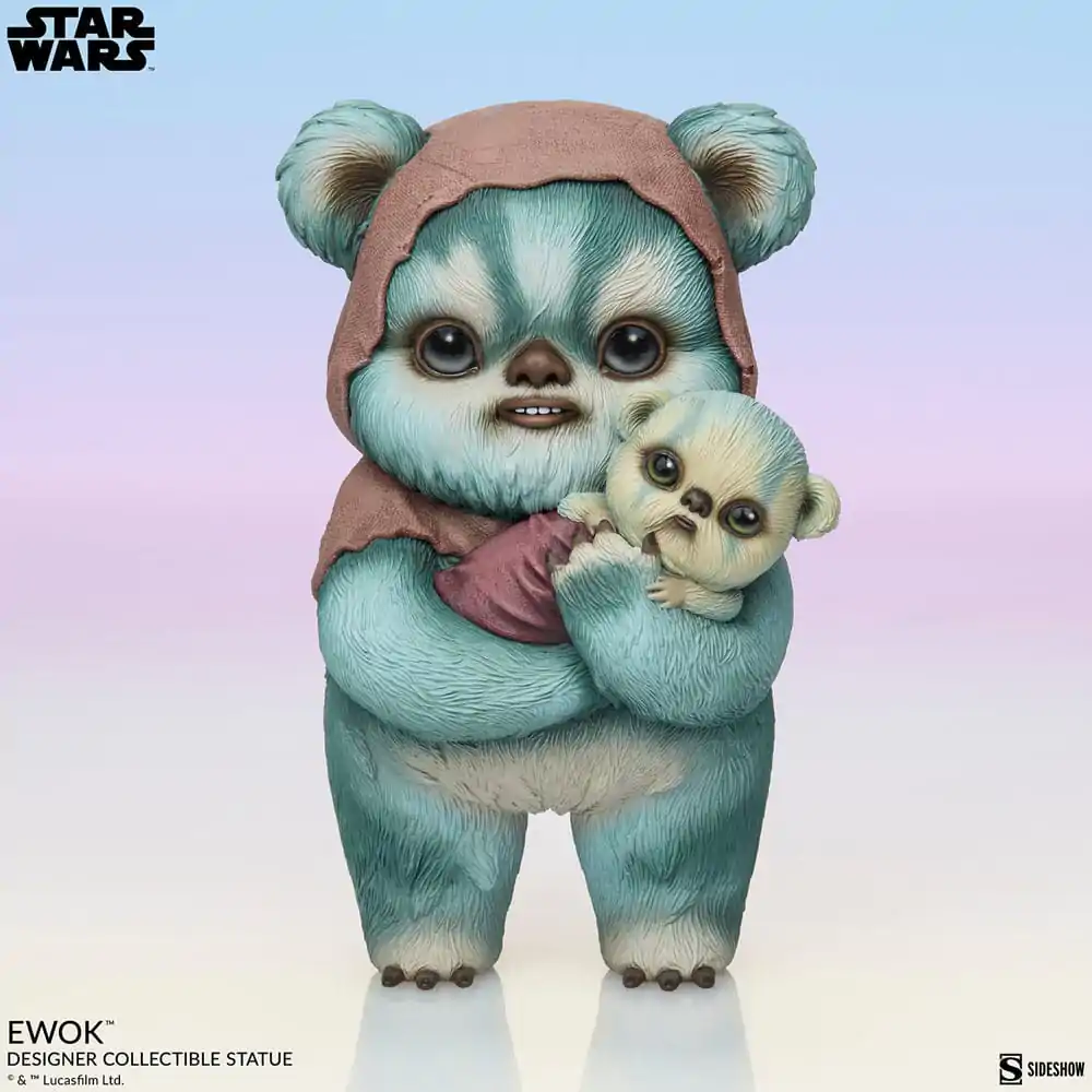 Star Wars Designer Ewok by Mab Graves szobor figura 18 cm termékfotó