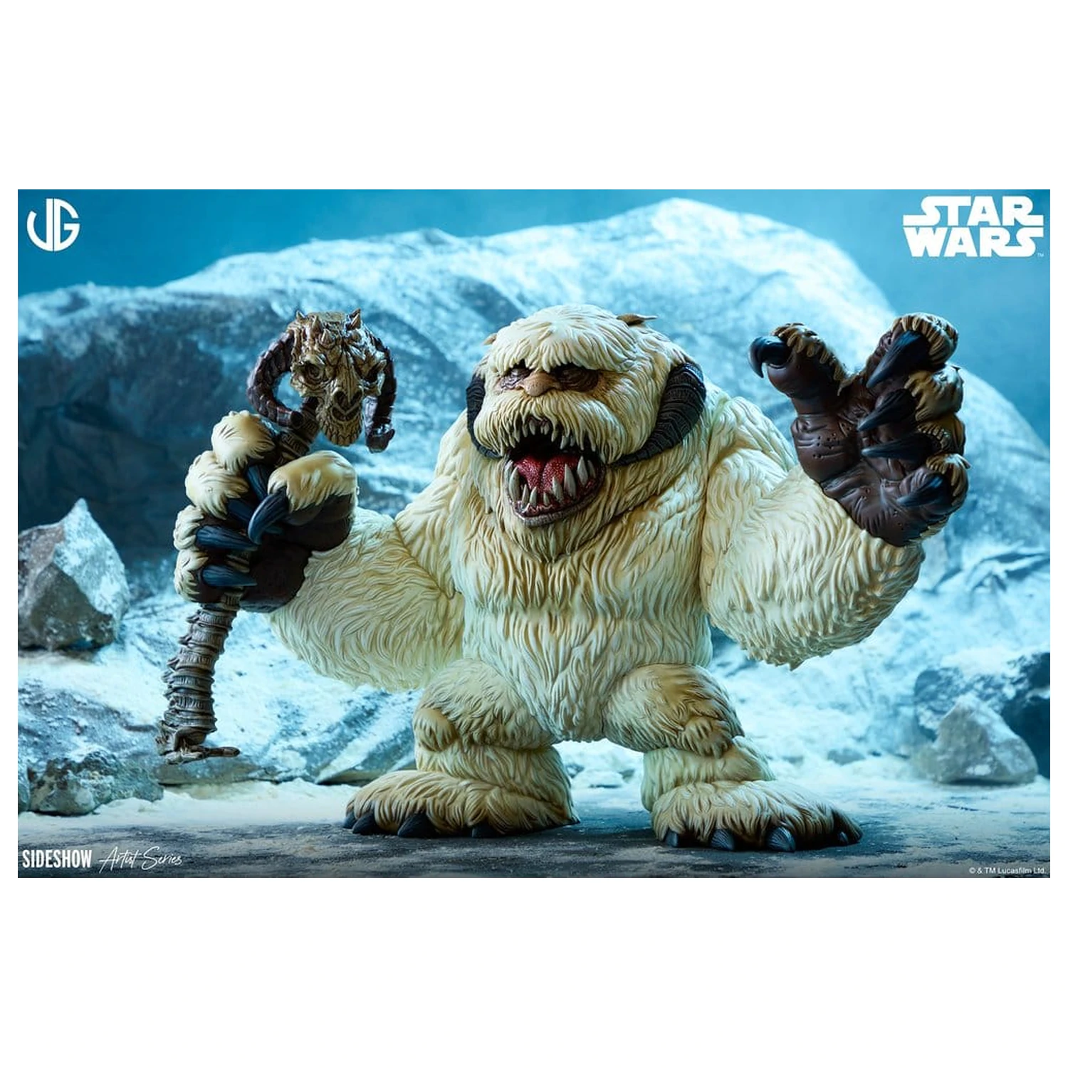 Star Wars Designer Vinyl figura Wampa 30 cm termékfotó