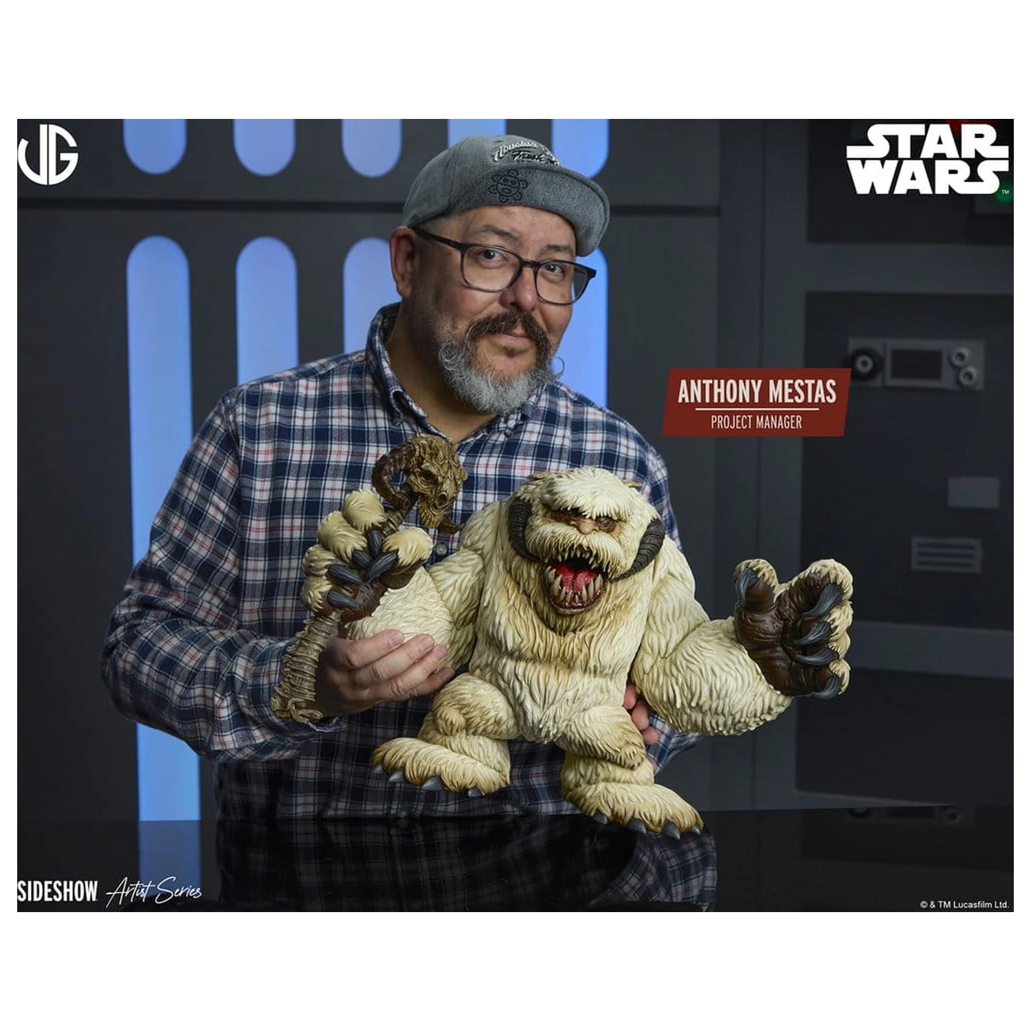 Star Wars Designer Vinyl figura Wampa 30 cm termékfotó