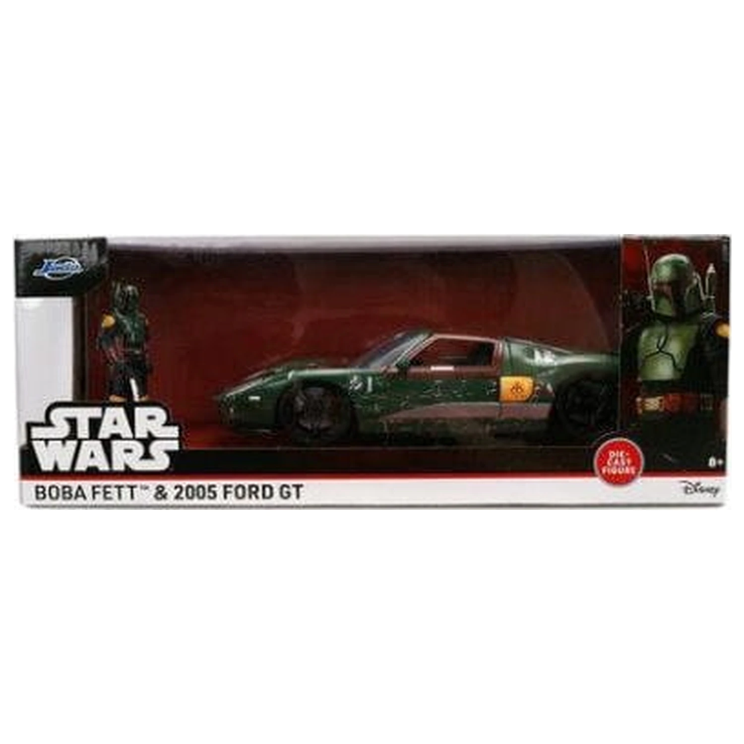 Star Wars Diecast Model 1:24 Boba Fett 2005 Ford GT termékfotó