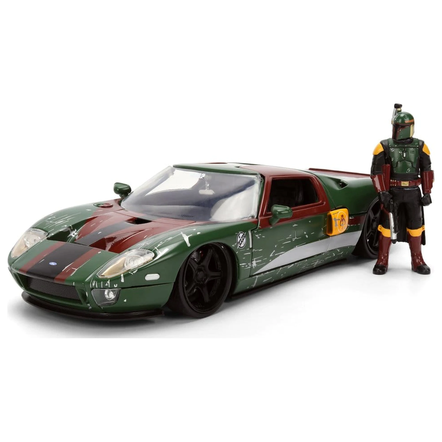 Star Wars Diecast Model 1:24 Boba Fett 2005 Ford GT termékfotó