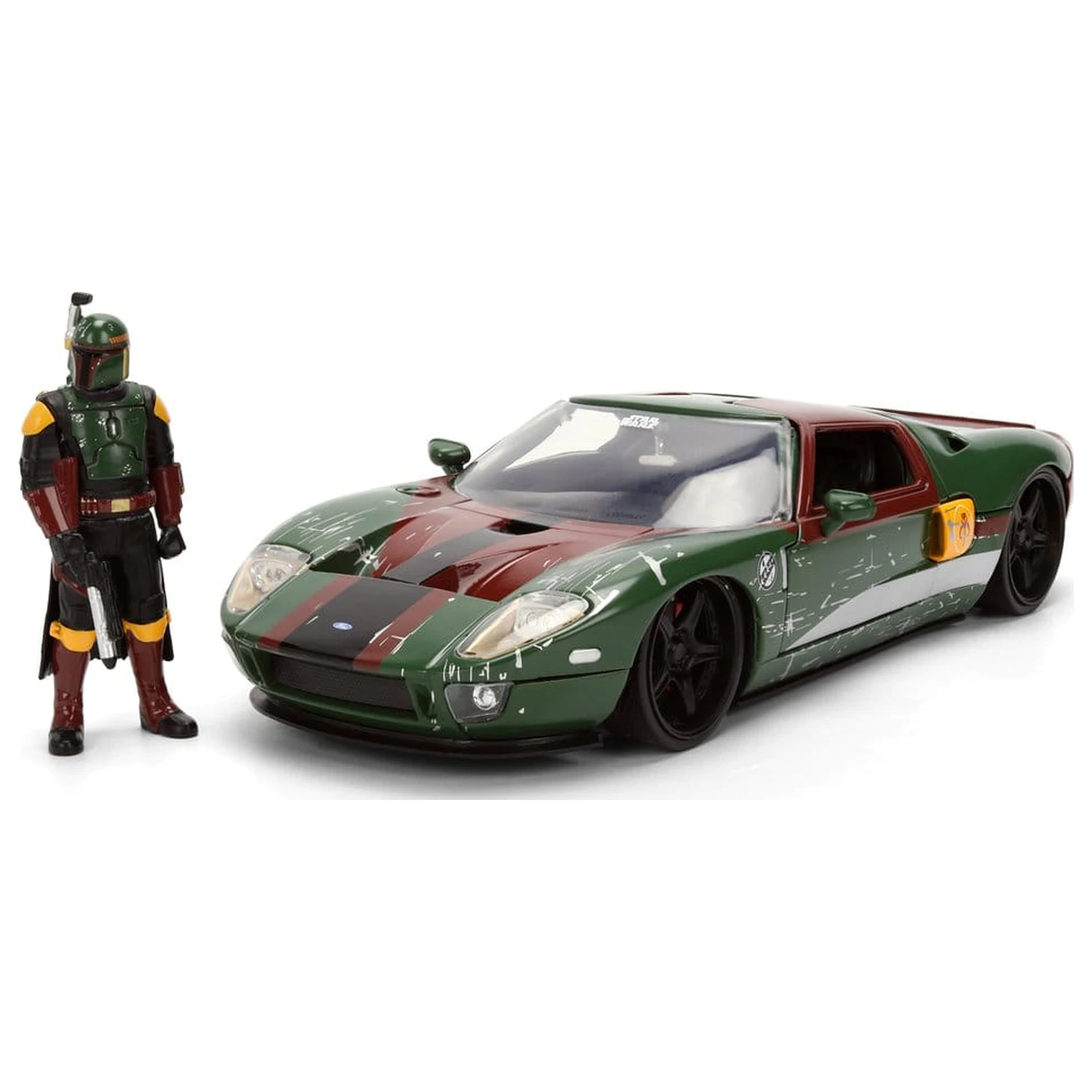 Star Wars Diecast Model 1:24 Boba Fett 2005 Ford GT termékfotó