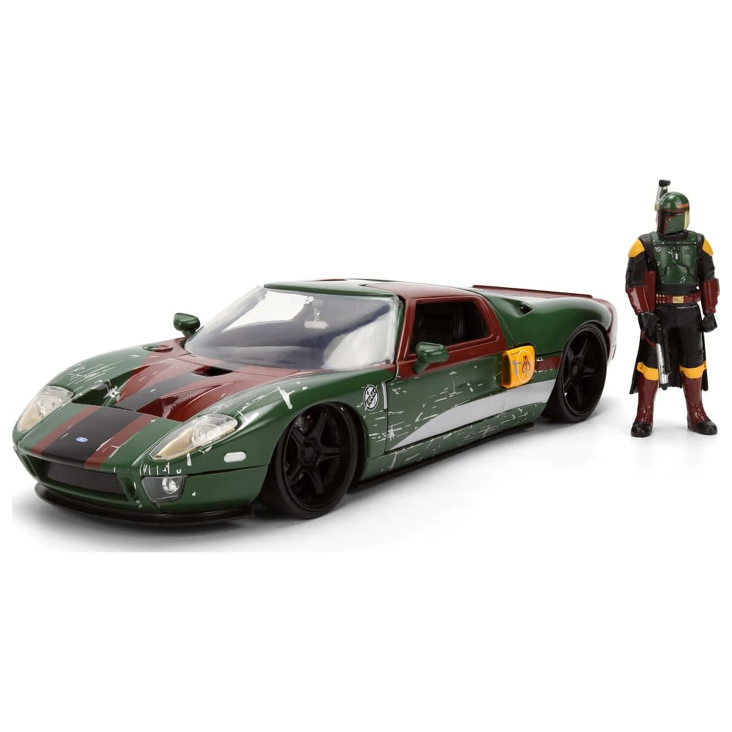 Star Wars Diecast Model 1:24 Boba Fett 2005 Ford GT termékfotó
