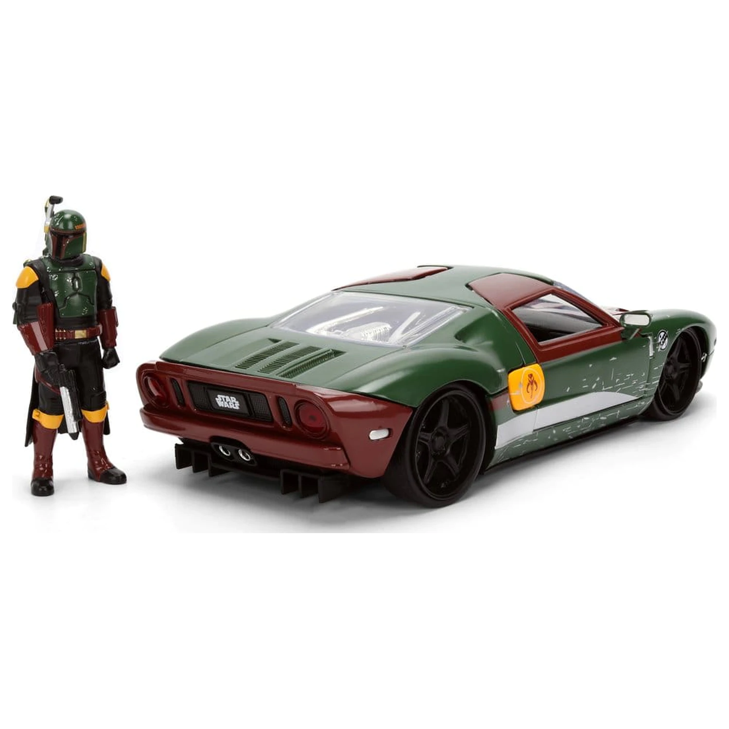 Star Wars Diecast Model 1:24 Boba Fett 2005 Ford GT termékfotó