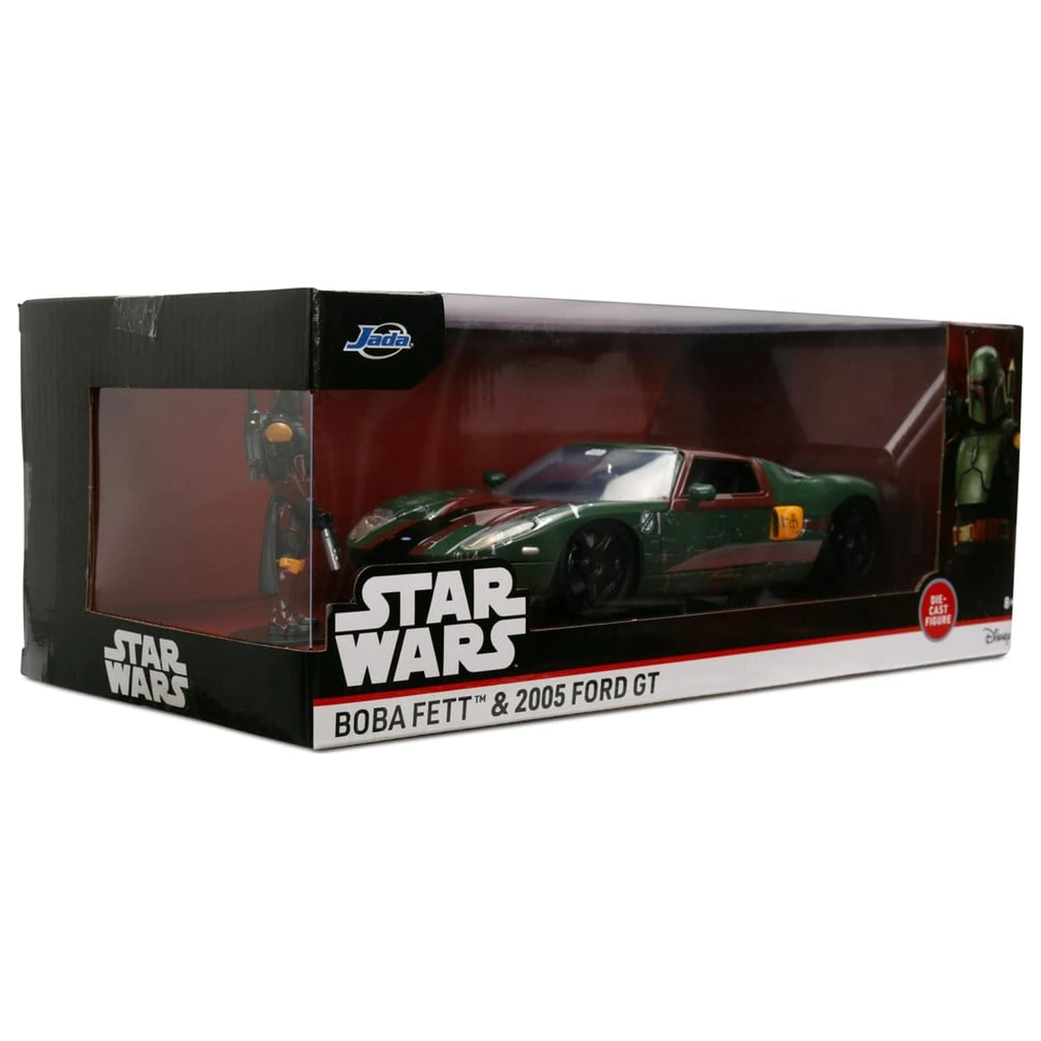 Star Wars Diecast Model 1:24 Boba Fett 2005 Ford GT termékfotó