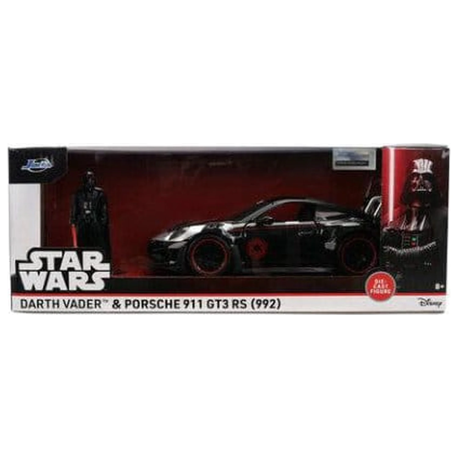 Star Wars Diecast Model 1:24 Darth Vader Porsche 911 termékfotó