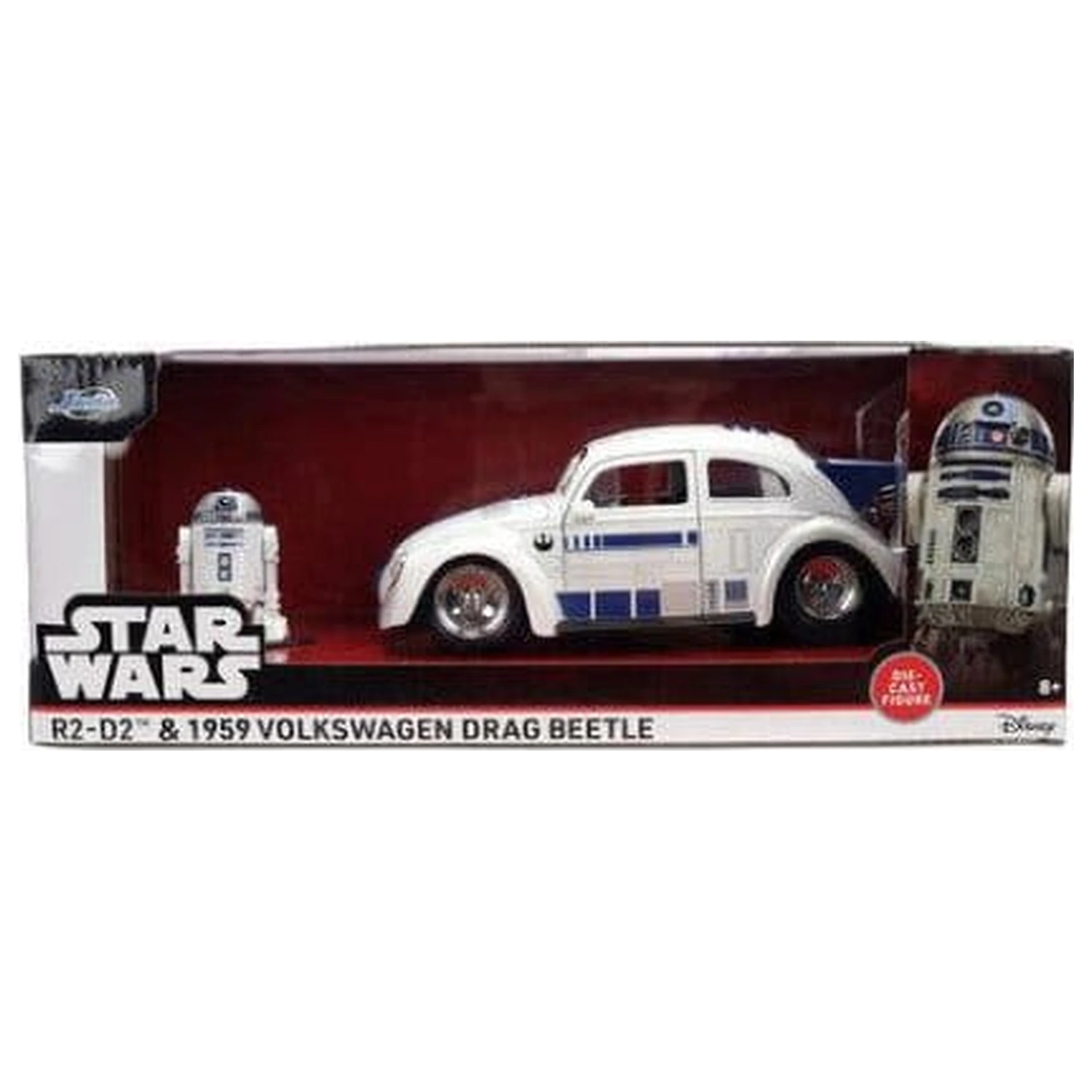Star Wars Diecast Model 1:24 R2-D2 1959 VW Drag Beetle termékfotó