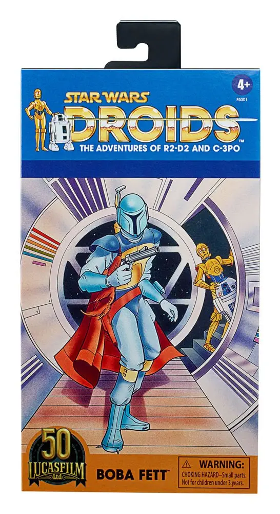 Star Wars: Droids Black Series 2021 Boba Fett akciófigura 15 cm termékfotó