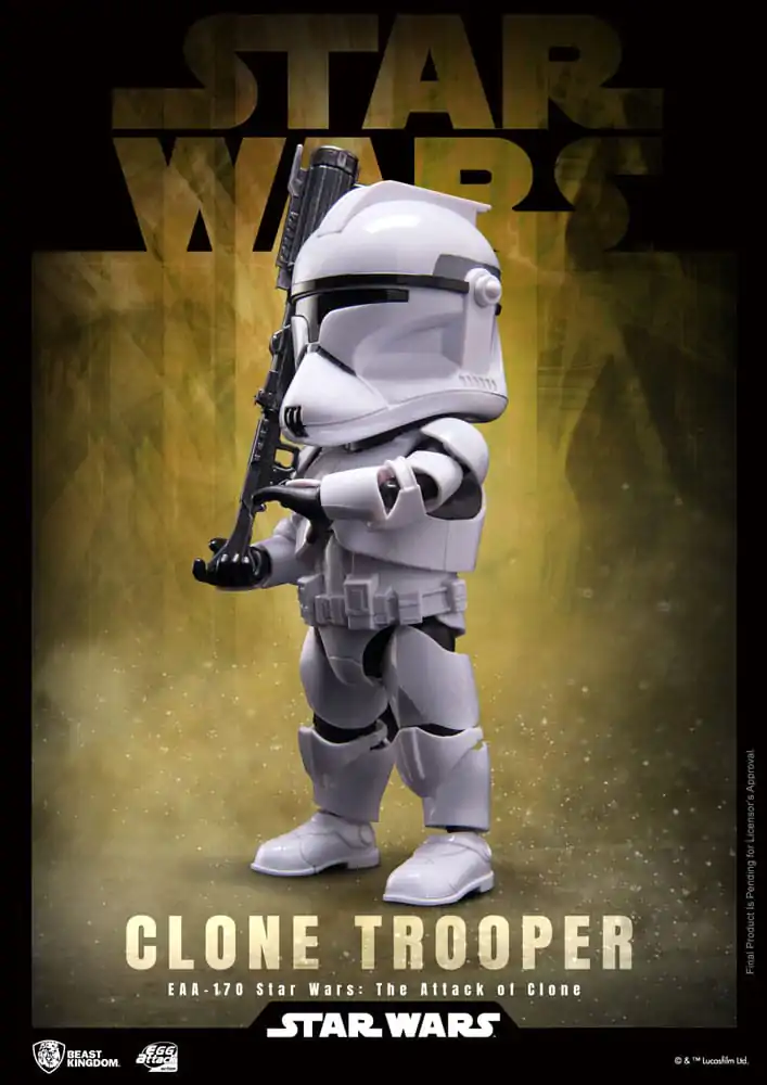 Star Wars Egg Attack akciófigura Clone Trooper 16 cm termékfotó