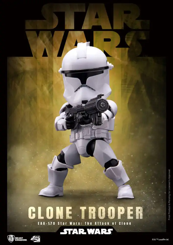 Star Wars Egg Attack akciófigura Clone Trooper 16 cm termékfotó