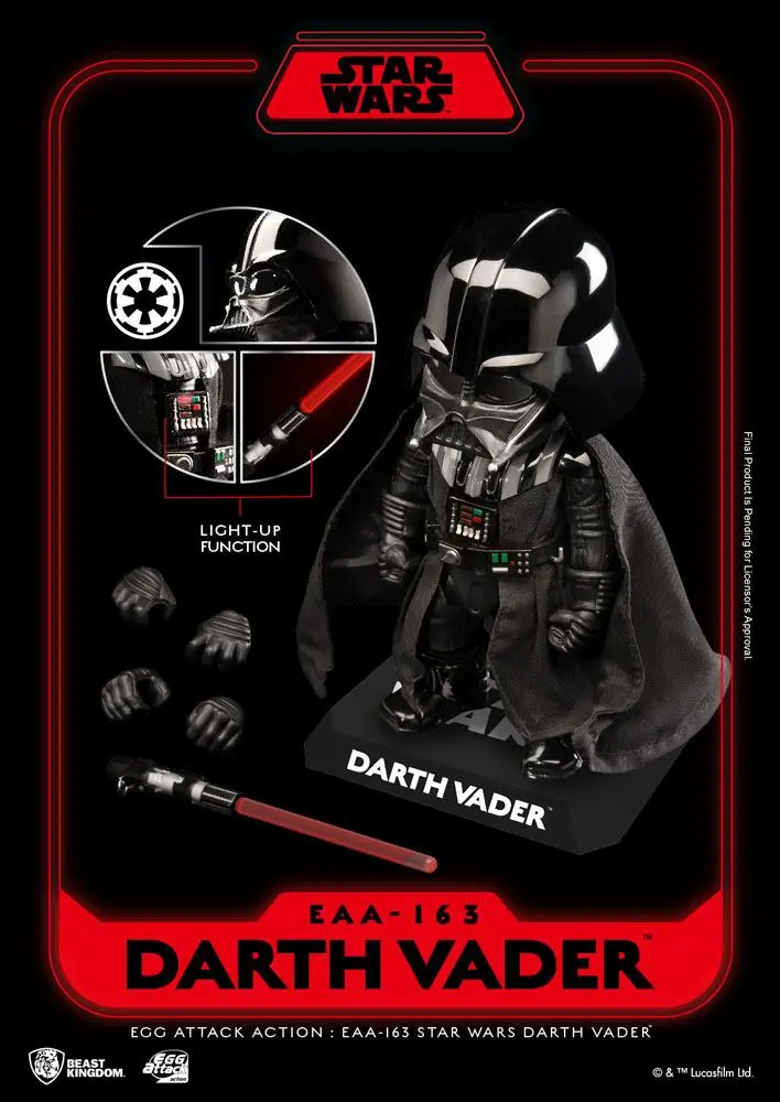 Star Wars Egg Attack akciófigura Darth Vader 16 cm termékfotó