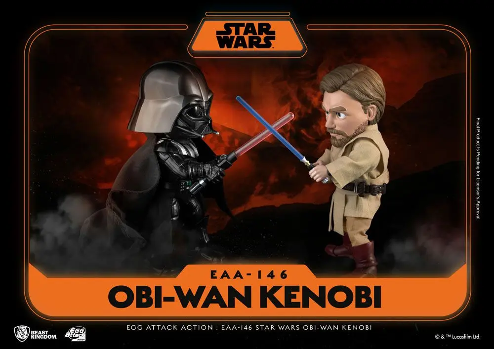 Star Wars Egg Attack akciófigura Obi-Wan Kenobi 16 cm termékfotó