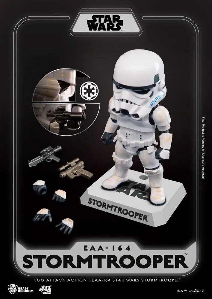 Star Wars Egg Attack akciófigura Stormtrooper 16 cm termékfotó
