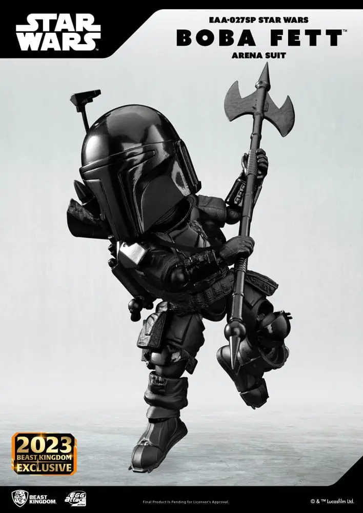 Star Wars Egg Attack Boba Fett Arena Suit szobor figura 17 cm termékfotó