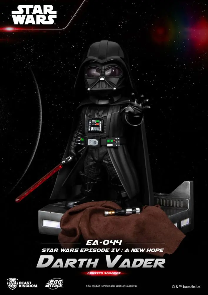 Star Wars Egg Attack Darth Vader Episode IV szobor figura 25 cm termékfotó