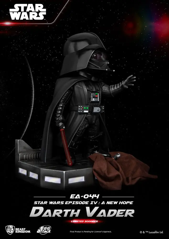 Star Wars Egg Attack Darth Vader Episode IV szobor figura 25 cm termékfotó