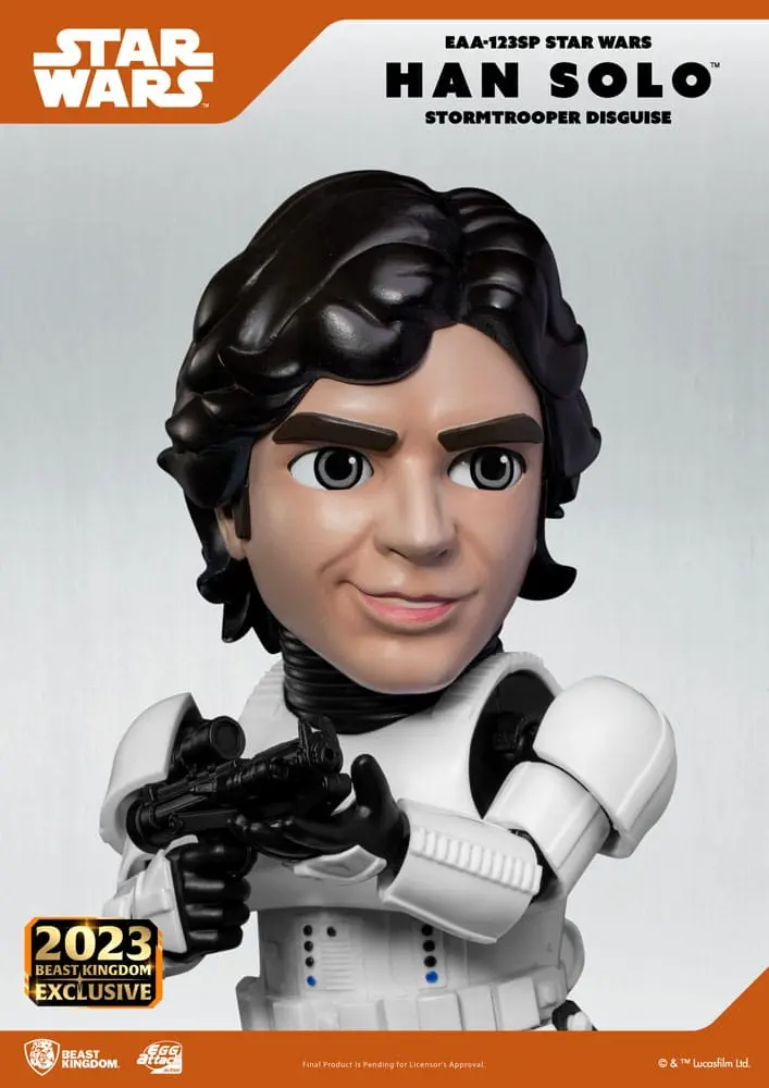 Star Wars Egg Attack Han Solo (Stormtrooper Disguise) szobor figura 17 cm termékfotó