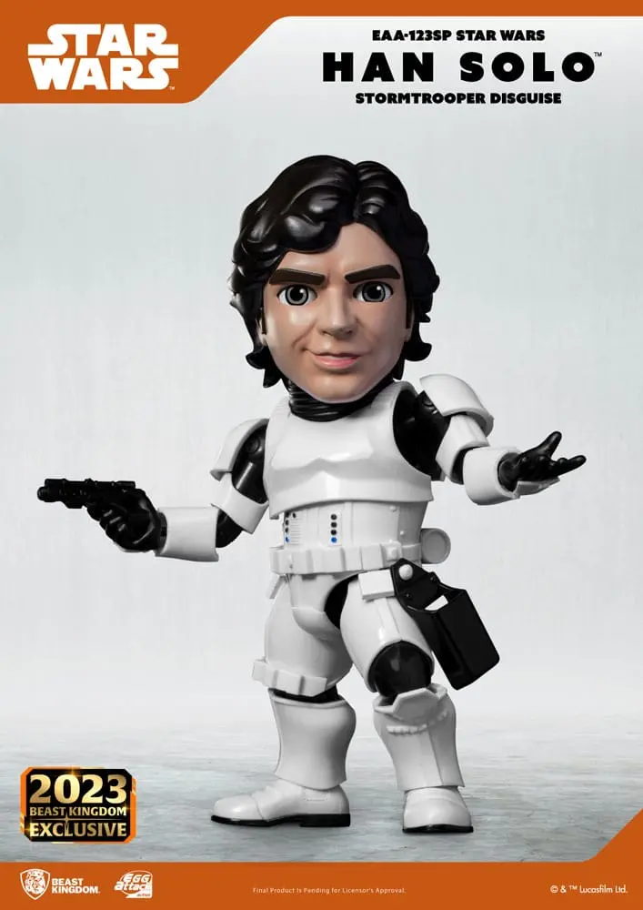 Star Wars Egg Attack Han Solo (Stormtrooper Disguise) szobor figura 17 cm termékfotó