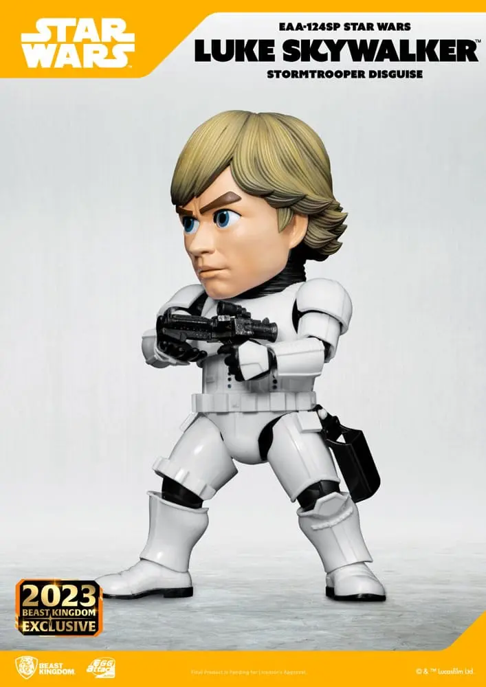 Star Wars Egg Attack Luke Skywalker (Stormtrooper Disguise) szobor figura 17 cm termékfotó