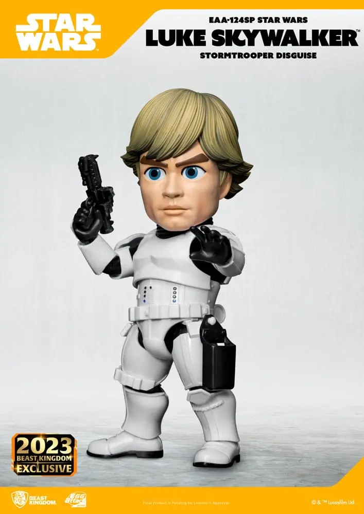Star Wars Egg Attack Luke Skywalker (Stormtrooper Disguise) szobor figura 17 cm termékfotó