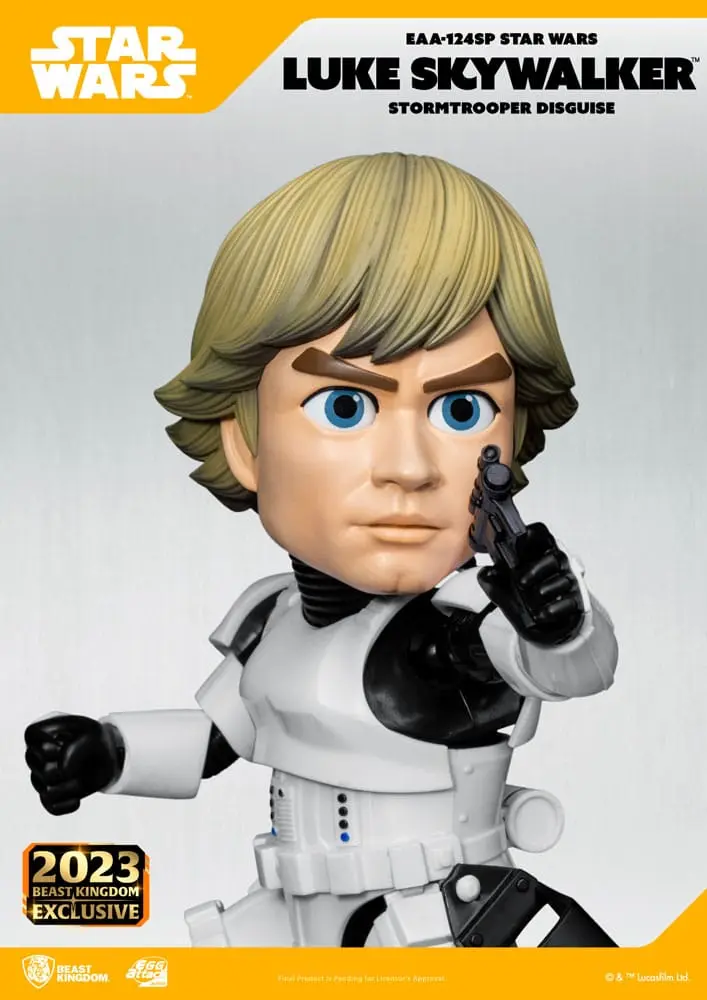 Star Wars Egg Attack Luke Skywalker (Stormtrooper Disguise) szobor figura 17 cm termékfotó
