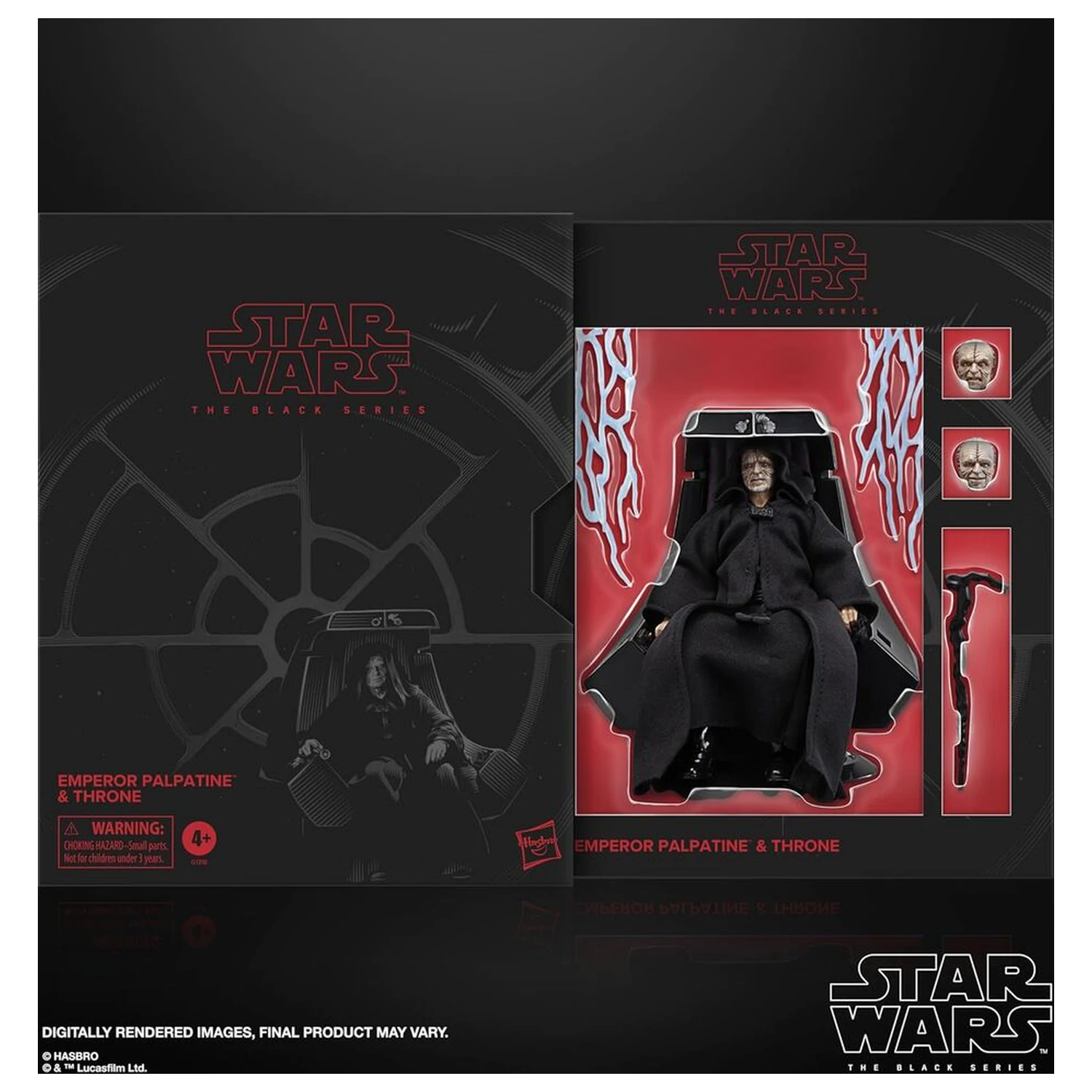 Star Wars Emperor Palpatine & Throne figura 15cm termékfotó