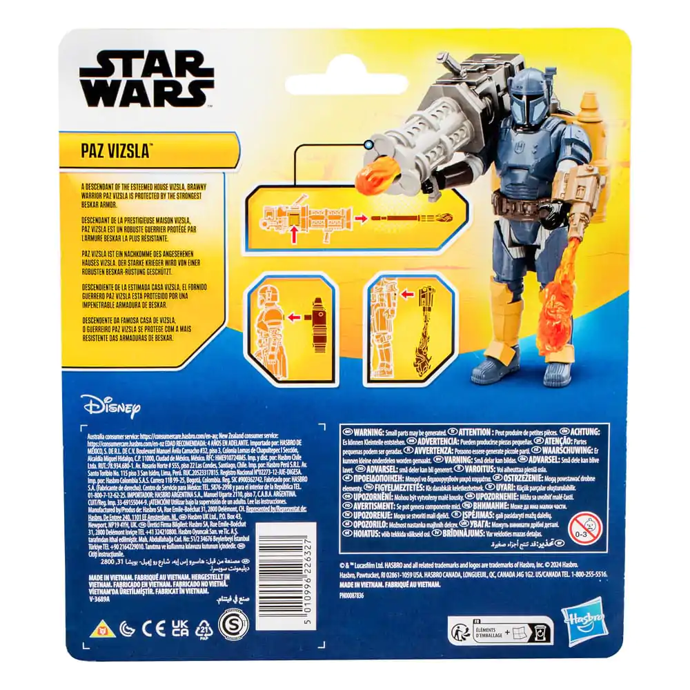 Star Wars Epic Hero Series Paz Vizsla akciófigura 10 cm termékfotó