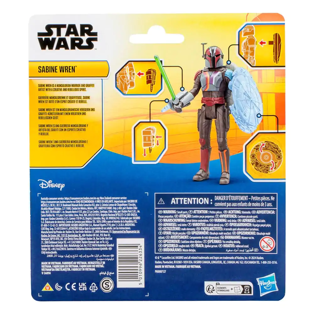 Star Wars Epic Hero Series Sabine Wren akciófigura 10 cm termékfotó