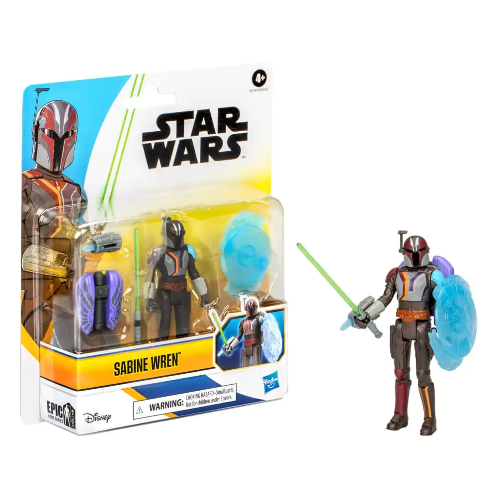 Star Wars Epic Hero Series Sabine Wren akciófigura 10 cm termékfotó
