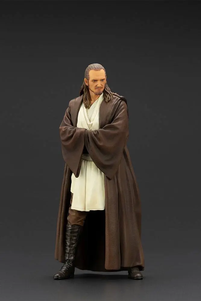 Star Wars Episode I ARTFX+ 1/10 Qui-Gon Jinn szobor figura 19 cm termékfotó