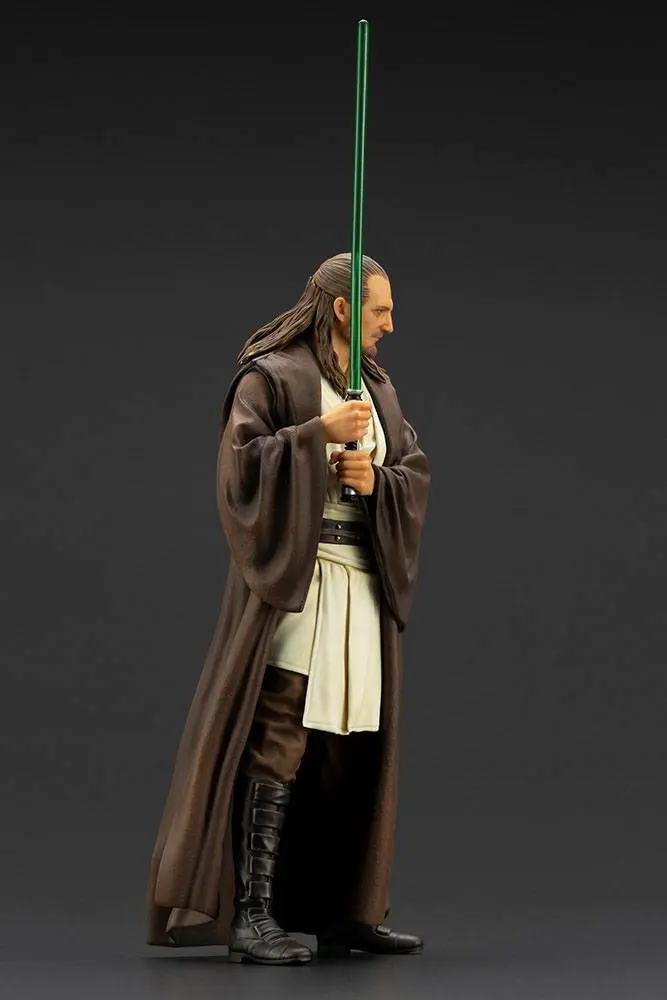 Star Wars Episode I ARTFX+ 1/10 Qui-Gon Jinn szobor figura 19 cm termékfotó