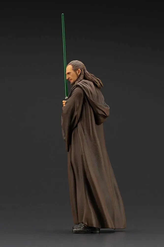 Star Wars Episode I ARTFX+ 1/10 Qui-Gon Jinn szobor figura 19 cm termékfotó