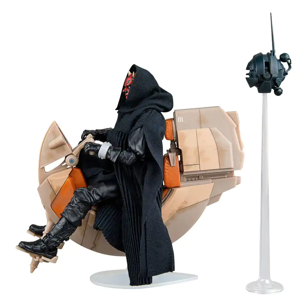 Star Wars Episode I Black Series jármű akciófigurával Darth Maul & Sith Speeder SDCC 2024 termékfotó