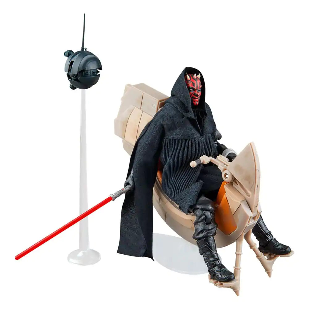 Star Wars Episode I Black Series jármű akciófigurával Darth Maul & Sith Speeder SDCC 2024 termékfotó